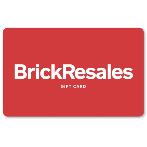 Brickresales $100.00, $50.00 Or $25.00 Gift Voucher - The Perfect Gift