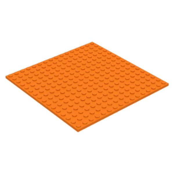 Lego 16x16 Plate Orange