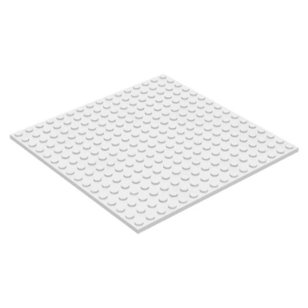 Lego 16x16 Plate White