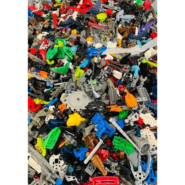 Lego 500g Bionicles Hero Factory Etc. Mixed Bag