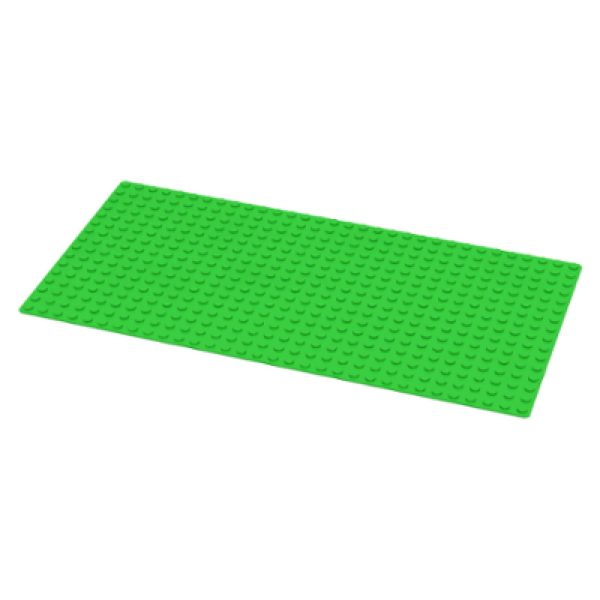 Lego Baseplate 16x32 Bright Green