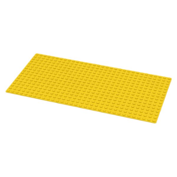 Lego Baseplate 16x32 Yellow