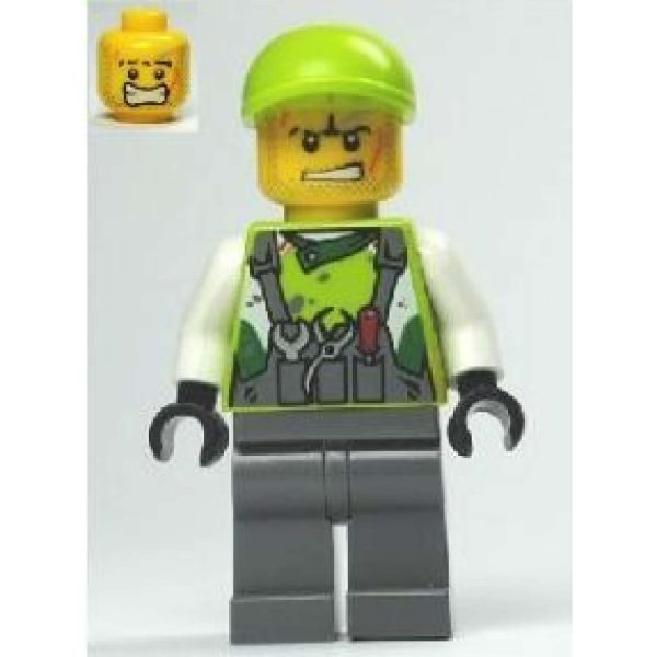 Lego City World Racers Crew Member Minifigure #63910