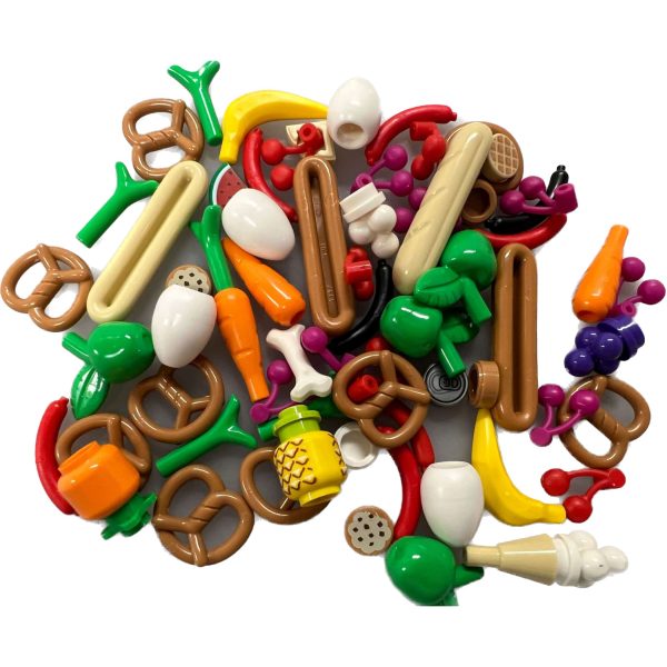 Lego Food, Fruit, Vegetables Etc. Mixed Bag