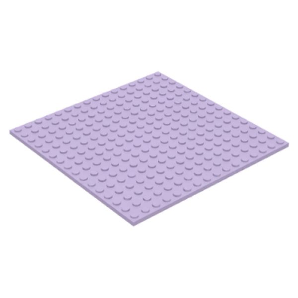 Lego Plate 16x16 Lavender