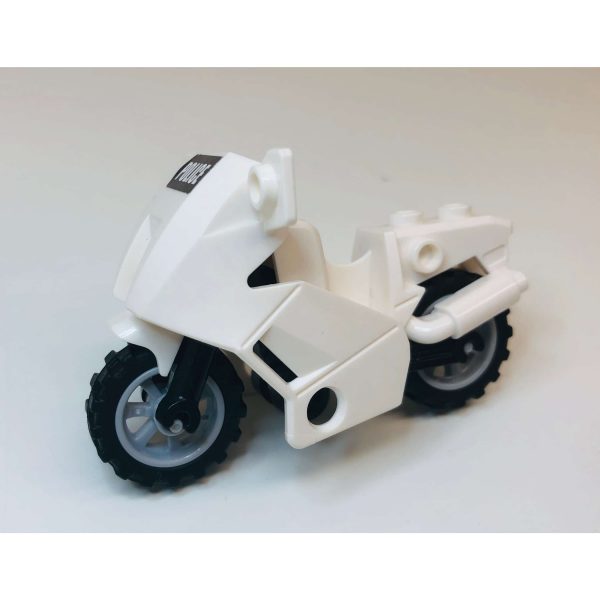 Lego Police Motorcycle / White Motorbike