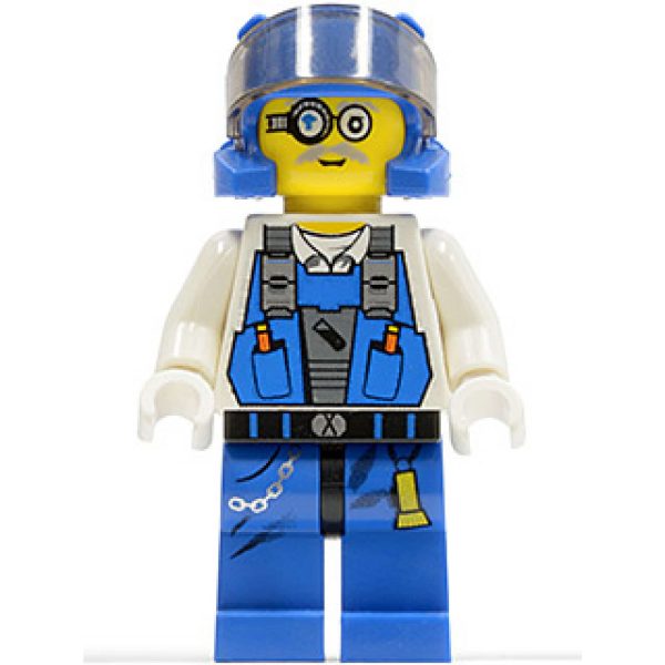 Lego Power Miners Brains Minifigure #67185