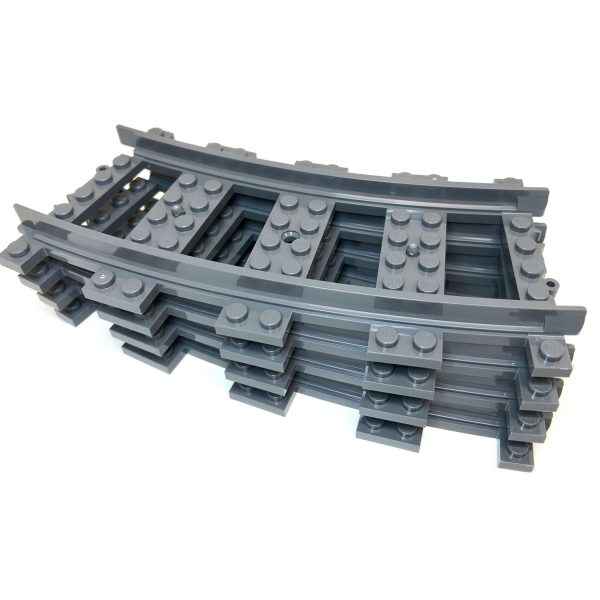 Lego Rc Train Track Curved Pack Of 4