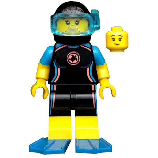 Lego Sea Rescuer Minifigure #69058