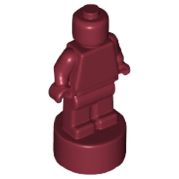 Lego Statuette / Trophy Dark Red Brand New