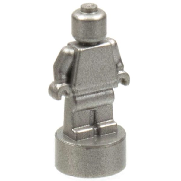 Lego Statuette / Trophy Metallic Silver