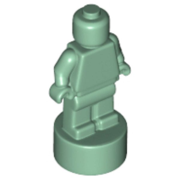 Lego Statuette / Trophy Sand Green