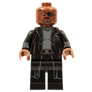 Lego Super Heroes Nick Fury Minifigure #68564